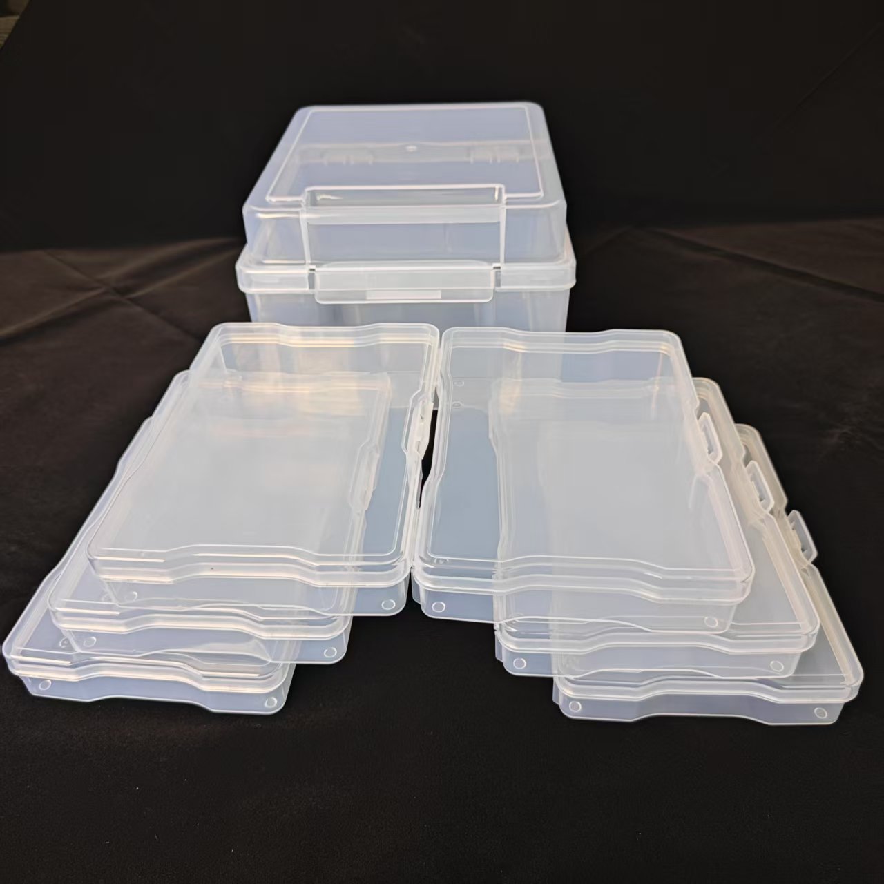 Plastic multifunctional storage box